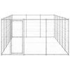 Lauko voljeras šunims, galvanizuotas plienas, 21,78m²