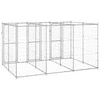 Lauko voljeras šunims, galvanizuotas plienas, 7,26m²