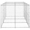 Lauko voljeras šunims, galvanizuotas plienas, 7,26m²