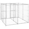 Lauko voljeras šunims, galvanizuotas plienas, 4,84m²
