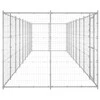 Lauko voljeras šunims, galvanizuotas plienas, 21,78m²