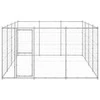 Lauko voljeras šunims, galvanizuotas plienas, 14,52m²