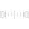 Lauko voljeras šunims, galvanizuotas plienas, 65,34m²