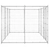 Lauko voljeras šunims, galvanizuotas plienas, 7,26m²