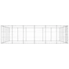 Lauko voljeras šunims, galvanizuotas plienas, 36,3m²