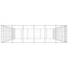 Lauko voljeras šunims, galvanizuotas plienas, 79,86m²