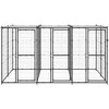 Lauko voljeras šunims su stogu, plienas, 7,26m²
