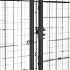 Lauko voljeras šunims su stogu, plienas, 16,94m²