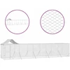 Lauko voljeras šunims su stogu, sidabrinis, 10x2x2,5m, plienas