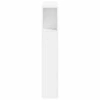 LED galvūgalis, baltas, 100x18,5x103,5cm, apdirbta mediena