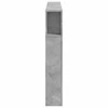 LED galvūgalis, betono, 160x18,5x103,5cm, apdirbta mediena
