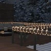LED juosta su 240 šiltos baltos spalvos LED, 10m, PVC