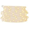 LED juosta su 240 šiltos baltos spalvos LED, 10m, PVC