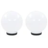 LED lempos, rutulio formos, 2vnt., sferiniai, 20cm, PMMA