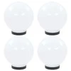 LED lempos, rutulio formos, 4vnt., sferinės, 20cm, PMMA