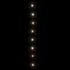LED lempučių girlianda, 15m, PVC, 150 šaltų baltų LED lempučių