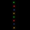 LED lempučių girlianda, 200m, PVC, 2000 įvairių spalvų LED