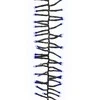 LED lempučių girlianda, 17m, PVC, 2000 mėlynų LED, tanki