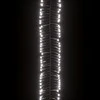 LED lempučių girlianda, 7,4m, PVC, 400 šaltų baltų LED, tanki