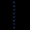 LED lempučių girlianda, mėlynos spalvos, 15m, PVC, 150 LED