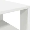 Lentyna batams, baltos spalvos, 61x32x105cm, apdirbta mediena