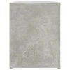 Lentyna batams, betono pilka, 100x35x45cm, apdirbta mediena