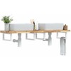Lentyna praustuvui, plienas ir akacijos medienos masyvas