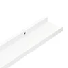 Lentynos nuotraukų rėmeliams, 2vnt., baltos, 40x9x3cm, MDF