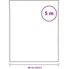 Lipni plėvelė baldams, sidabrinė, 500x90cm, PVC, blizgi