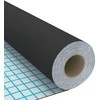 Lipnios plėvelės baldams, 2vnt., juodos, 500x90cm, PVC
