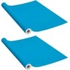 Lipnios plėvelės baldams, 2vnt., mėlynos, 500x90cm, PVC