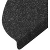 Lipnūs laiptų kilimėliai, 15vnt., antracito, 65x22,5x3,5cm