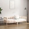 Lova be čiužinio, 80x200cm, pušies medienos masyvas