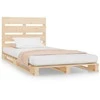Lova Lovos rėmas, 90x190cm, pušies medienos masyvas, vienvietis