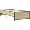 Lova Lovos rėmas, ąžuolo, 100x200cm, apdirbta mediena ir metalas