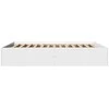 Lova Lovos rėmas, baltos spalvos, 150x200cm, apdirbta mediena