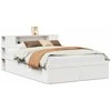 Lova Lovos rėmas be čiužinio, balta, 140x190cm, pušies masyvas