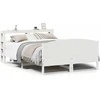 Lova Lovos rėmas be čiužinio, baltas, 150x200cm, pušies masyvas