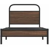 Lova Lovos rėmas be čiužinio, rudos ąžuolo, 100x200 cm
