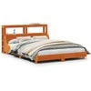 Lova Lovos rėmas be čiužinio, vaško ruda, 140x190cm, pušis