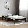 Lova Lovos rėmas, juodas, 75x190cm, apdirbta mediena ir metalas