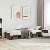 Lova Lovos rėmas be čiužinio, dūminis, 100x200cm, apdirbta mediena