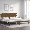 Lova Lovos rėmas su galvūgaliu, rudas, 200x200cm, medienos masyvas