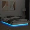 Lova Lovos rėmas su LED lemputėmis, baltos spalvos, 150x200cm
