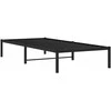 Lova Metalinis lovos rėmas, juodos spalvos, 90x190cm