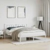 Lova Metalinis lovos rėmas su galvūgaliu, baltos spalvos, 150x200cm