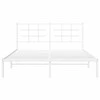 Lova Metalinis lovos rėmas su galvūgaliu, baltos spalvos, 160x200cm