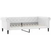 Lova Sofa, baltos spalvos, 80x200cm, dirbtinė oda