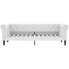 Lova Sofa, baltos spalvos, 90x200cm, dirbtinė oda