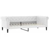 Lova Sofa, baltos spalvos, 90x200cm, dirbtinė oda